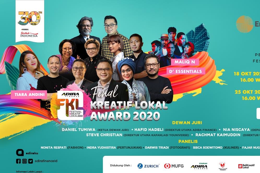 Beli Produk Indonesia Terbaik dan Dukung Pahlawan UKM di Final Kreatif Lokal Award 2020 Beli Produk Indonesia Terbaik dan Dukung Pahlawan UKM di Final Kreatif Lokal Award 2020