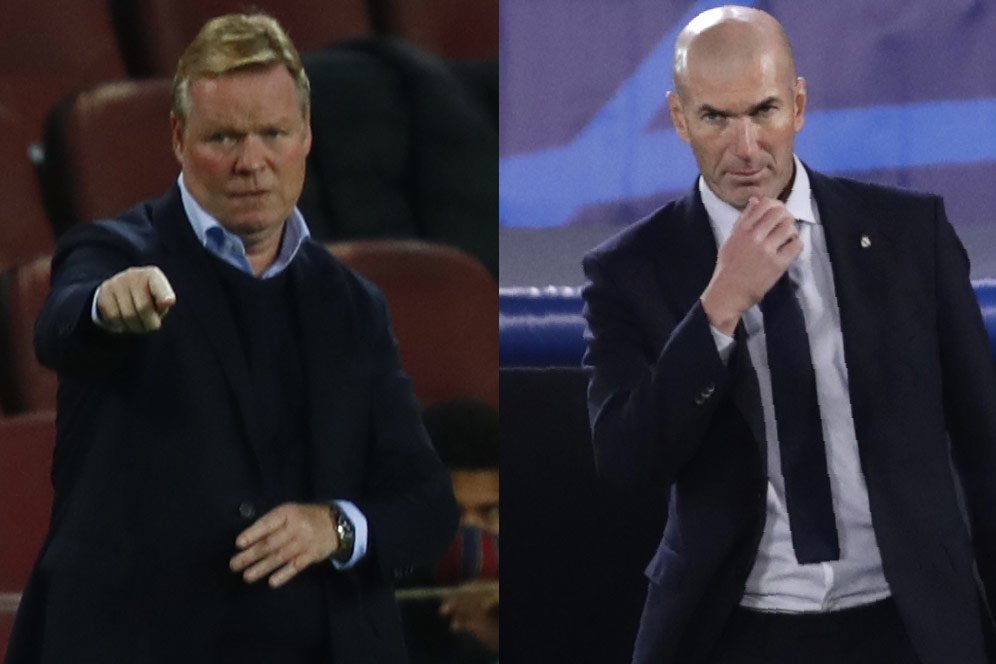 Ronald Koeman vs Zinedine Zidane, Siapa Lebih Baik? Ronald Koeman vs Zinedine Zidane, Siapa Lebih Baik?