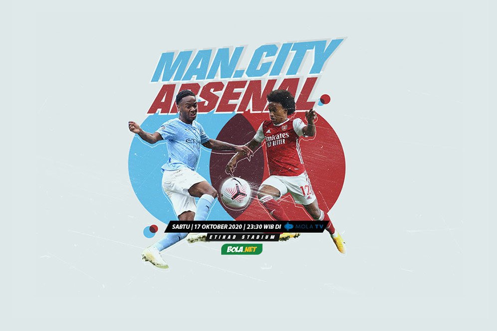 Data dan Fakta Premier League: Manchester City vs Arsenal Data dan Fakta Premier League: Manchester City vs Arsenal