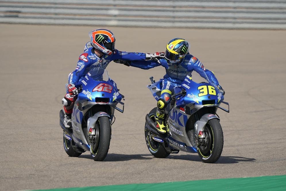 Suzuki Tolak Team Order, Cuma Minta Joan Mir-Alex Rins Saling Hormat Suzuki Tolak Team Order, Cuma Minta Joan Mir-Alex Rins Saling Hormat