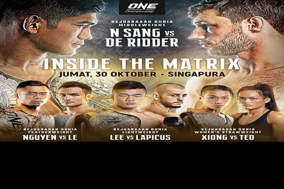 ONE Championship Kembali ke Singapura, Memperebutkan 4 Gelar Juara Dunia ONE Championship Kembali ke Singapura, Memperebutkan 4 Gelar Juara Dunia