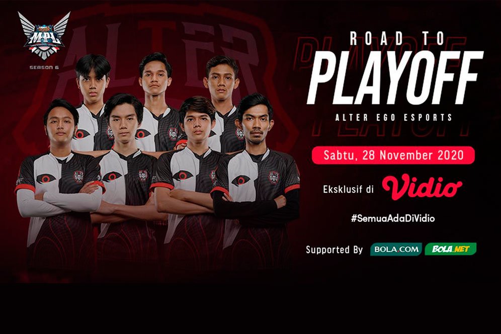 Live Streaming Alter Ego Road To Playoff MPL Season 6, 28 November 2020 di Vidio Live Streaming Alter Ego Road To Playoff MPL Season 6, 28 November 2020 di Vidio