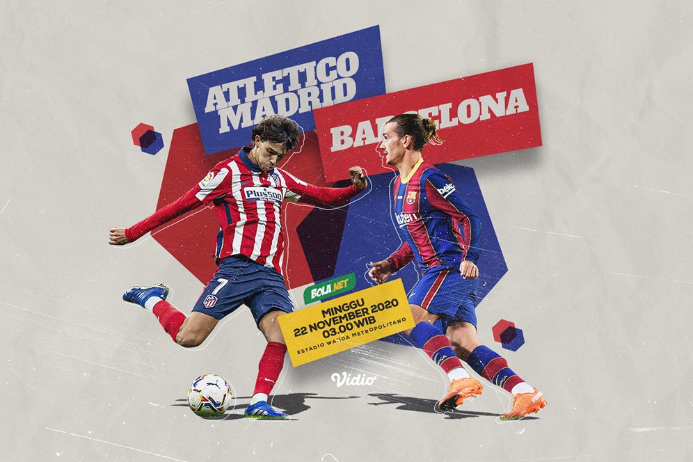 Prediksi Atletico Madrid vs Barcelona 22 November 2020 Prediksi Atletico Madrid vs Barcelona 22 November 2020