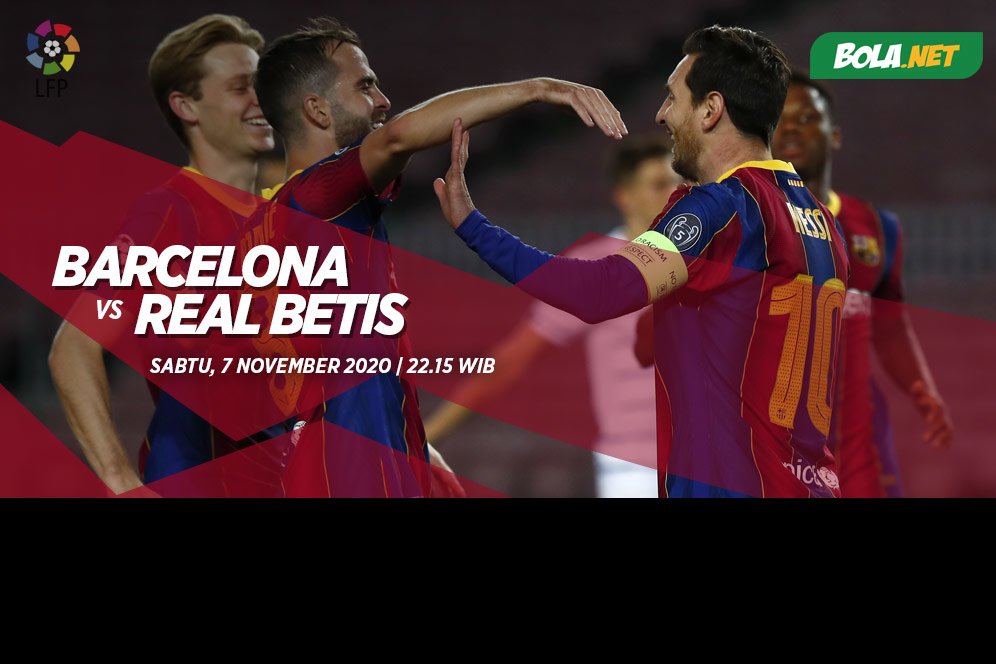 Prediksi Barcelona vs Real Betis 7 November 2020 Prediksi Barcelona vs Real Betis 7 November 2020