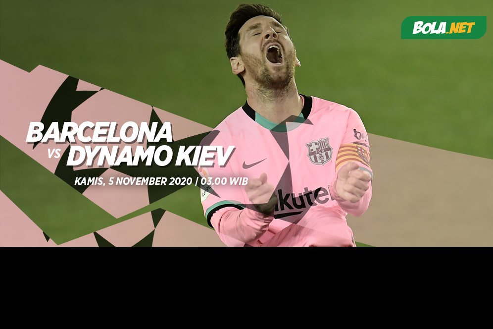 Jadwal Siaran Liga Champions Hari Ini: Barcelona vs Dynamo Kiev Jadwal Siaran Liga Champions Hari Ini: Barcelona vs Dynamo Kiev
