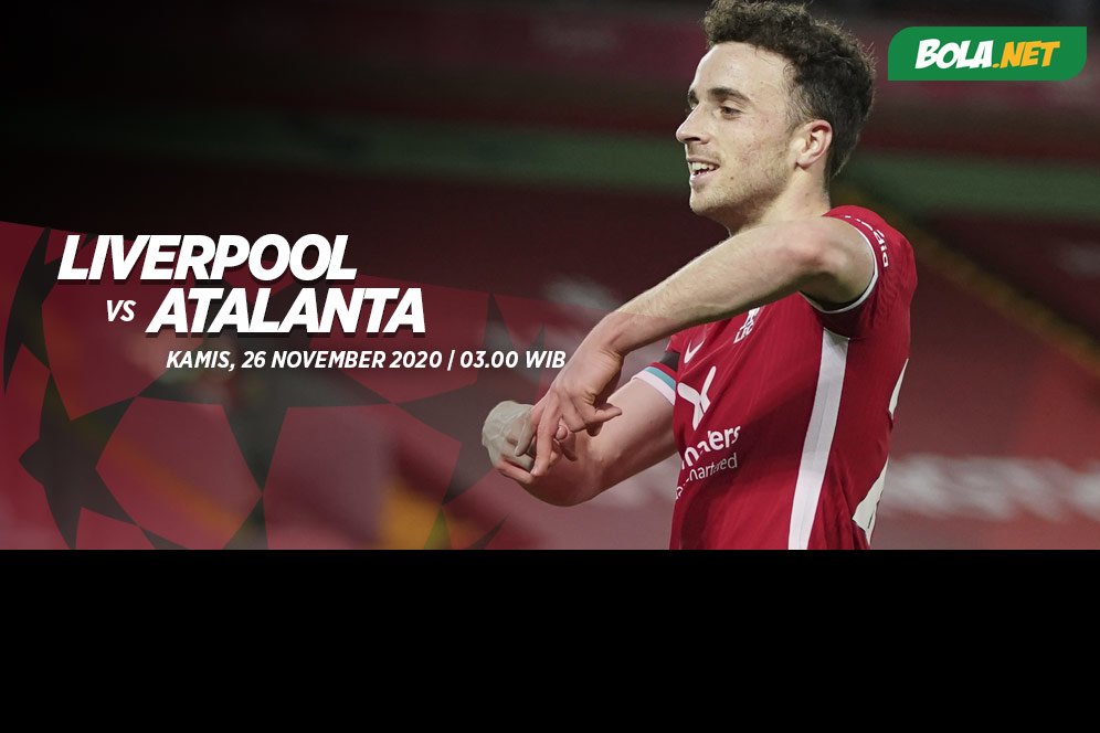 Prediksi Liverpool vs Atalanta 26 November 2020 Prediksi Liverpool vs Atalanta 26 November 2020