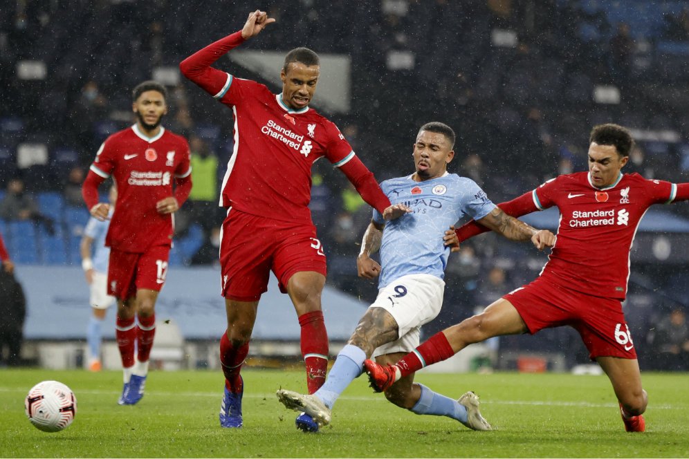 Berlangsung Seru, Duel Babak Pertama Manchester City vs Liverpool Berakhir Imbang 1-1 Berlangsung Seru, Duel Babak Pertama Manchester City vs Liverpool Berakhir Imbang 1-1