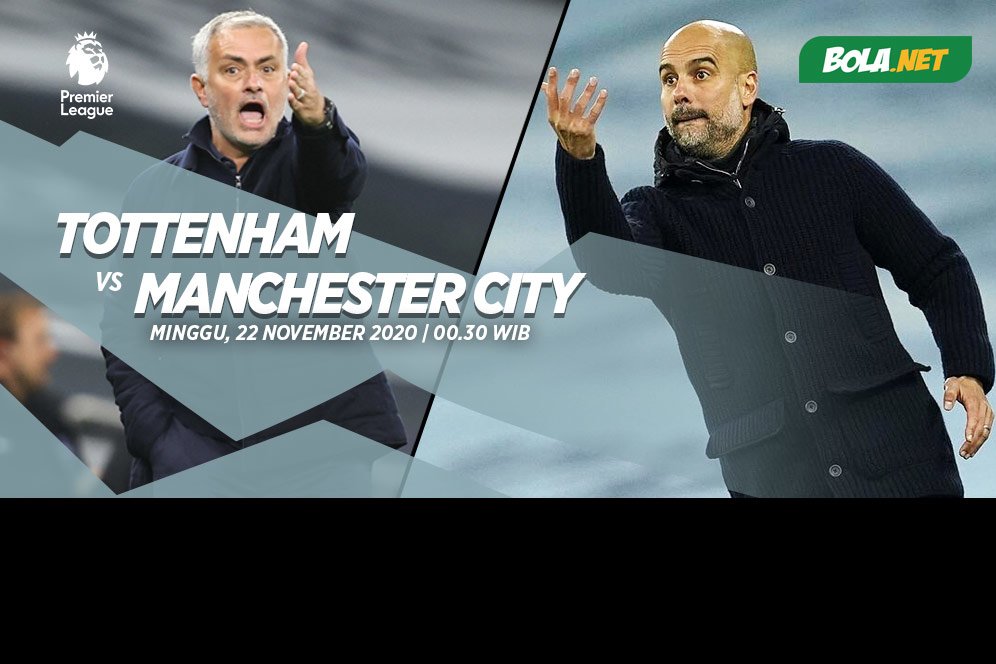 Data dan Fakta Premier League: Tottenham vs Manchester City