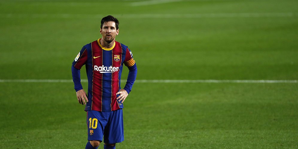 Bintang Barcelona Lionel Messi. (c) AP Photo