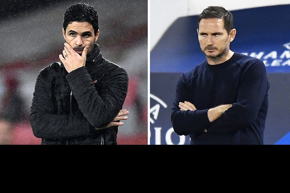 Mikel Arteta vs Frank Lampard: Duel Dua Pelatih Muda Mikel Arteta vs Frank Lampard: Duel Dua Pelatih Muda