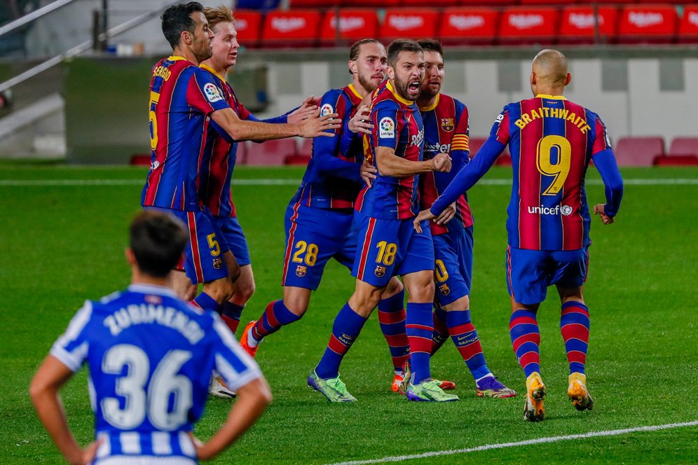 5 Pelajaran Duel Barcelona vs Real Sociedad: Blaugrana Mulai Kembali ke Jalur Juara 5 Pelajaran Duel Barcelona vs Real Sociedad: Blaugrana Mulai Kembali ke Jalur Juara