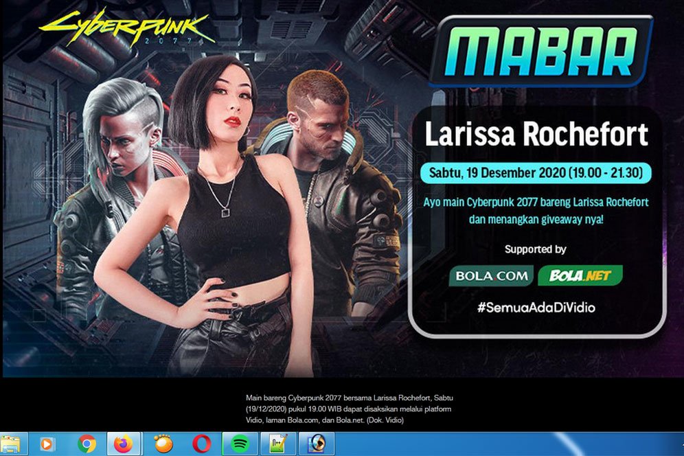 Live Streaming Mabar Cyberpunk 2077 Bersama Larissa Rochefort Malam Ini Live Streaming Mabar Cyberpunk 2077 Bersama Larissa Rochefort Malam Ini
