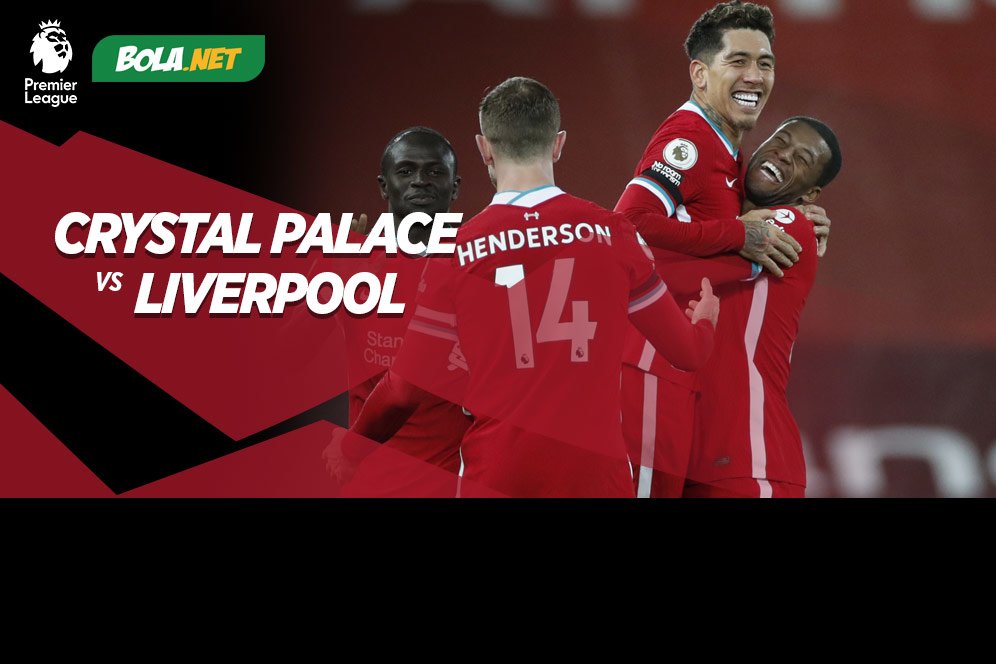 Live Streaming Crystal Palace vs Liverpool di Mola TV, 19 Desember 2020