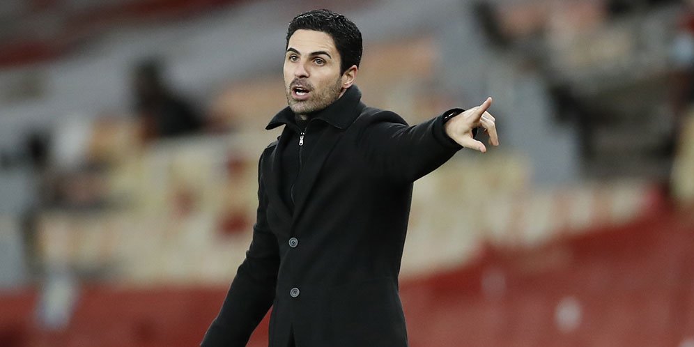 Manajer Arsenal Mikel Arteta. (c) AP Photo