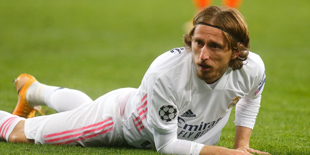 Gelandang Real Madrid, Luka Modric (c) AP Photo