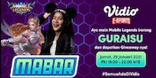 Link Streaming Mabar Mobile Legends Bareng Guraisu, 29 Januari 2021 Pkl 19.00 WIB Link Streaming Mabar Mobile Legends Bareng Guraisu, 29 Januari 2021 Pkl 19.00 WIB