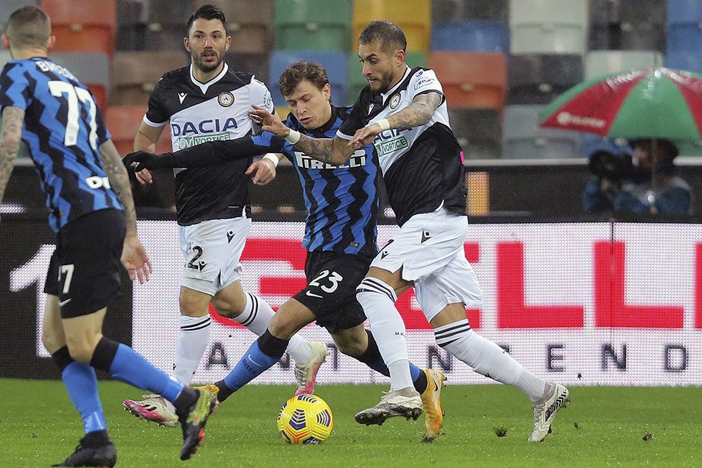 5 Pelajaran dari laga Udinese vs Inter Milan: Nerazzurri Gagal Juara Paruh Musim