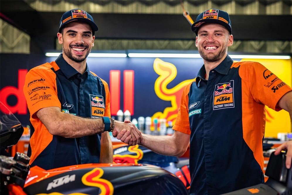 3 Kali Setim, Miguel Oliveira-Brad Binder Bentuk 'Dream Team' KTM di MotoGP 2021 3 Kali Setim, Miguel Oliveira-Brad Binder Bentuk 'Dream Team' KTM di MotoGP 2021