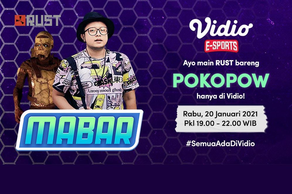 Live Streaming Main Bareng Gim RUST Bersama Pokopow, 20 Januari 2021 Live Streaming Main Bareng Gim RUST Bersama Pokopow, 20 Januari 2021
