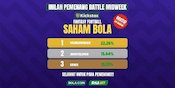 Inilah Pemenang Midweek Battle Kickstox Saham Bola 1 Inilah Pemenang Midweek Battle Kickstox Saham Bola 1