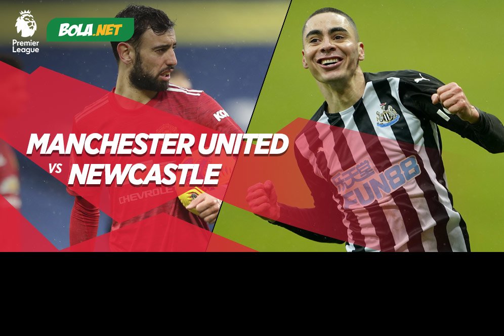 Jadwal dan Live Streaming Manchester United vs Newcastle, 22 Februari 2021 Jadwal dan Live Streaming Manchester United vs Newcastle, 22 Februari 2021