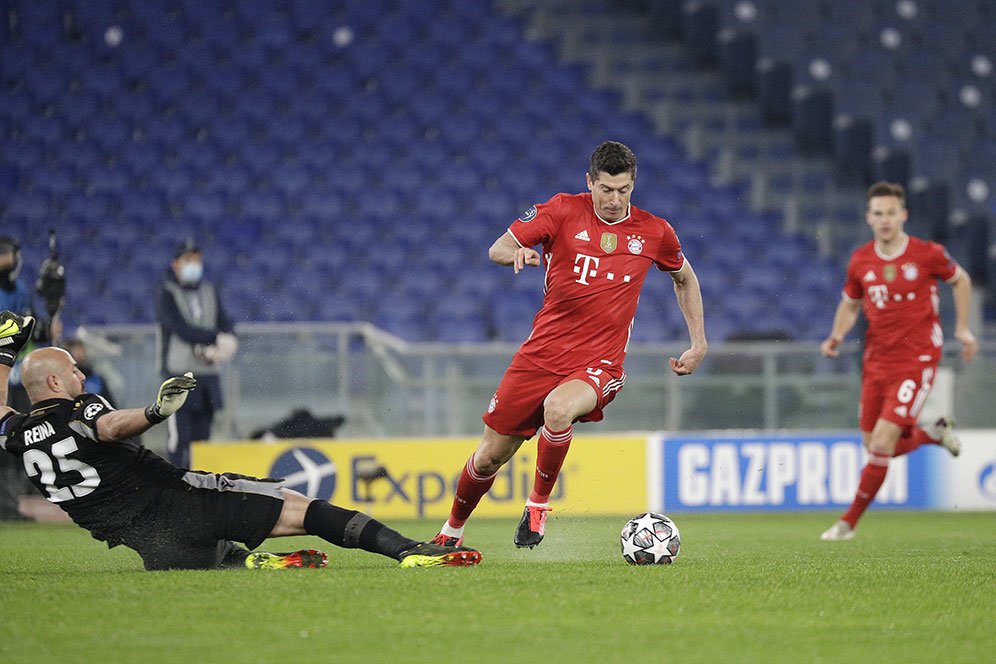 Man of the Match Lazio vs Bayern Munchen: Robert Lewandowski