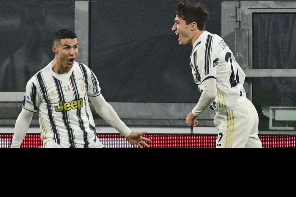 Assist untuk Gol Cristiano Ronaldo, Federico Chiesa Tiru Selebrasi 'Siuuu' Assist untuk Gol Cristiano Ronaldo, Federico Chiesa Tiru Selebrasi 'Siuuu'