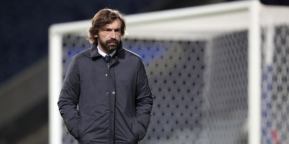 Pelatih Juventus, Andrea Pirlo. (c) AP Photo