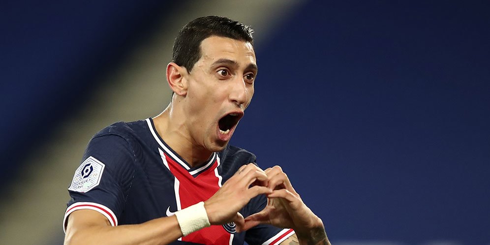 Winger PSG Angel Di Maria. (c) AP Photo