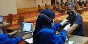 Panpel Grup B Piala Menpora 2021 di Malang Divaksin Panpel Grup B Piala Menpora 2021 di Malang Divaksin