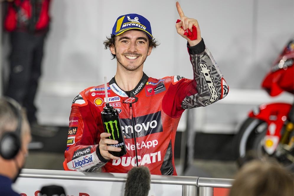 Ubah Strategi, Pecco Bagnaia Tekad Balas Dendam di MotoGP Doha