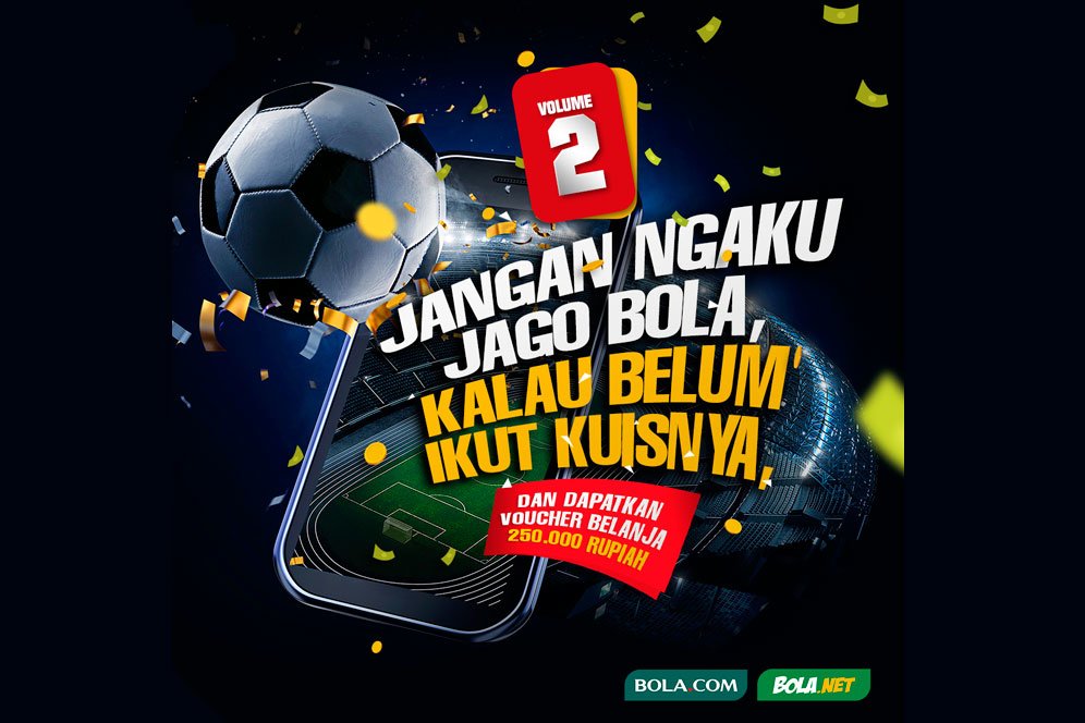 Yuk Ikutan Kuis Jago Bola Vol 2, Jawab Pertanyaannya dan Menangkan Hadiahnya! Yuk Ikutan Kuis Jago Bola Vol 2, Jawab Pertanyaannya dan Menangkan Hadiahnya!