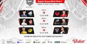 Jadwal MPL Season 7 di Vidio, Sabtu 17 April 2021: EVOS Hadapi BTR, ONIC Kontra Alter Ego Jadwal MPL Season 7 di Vidio, Sabtu 17 April 2021: EVOS Hadapi BTR, ONIC Kontra Alter Ego