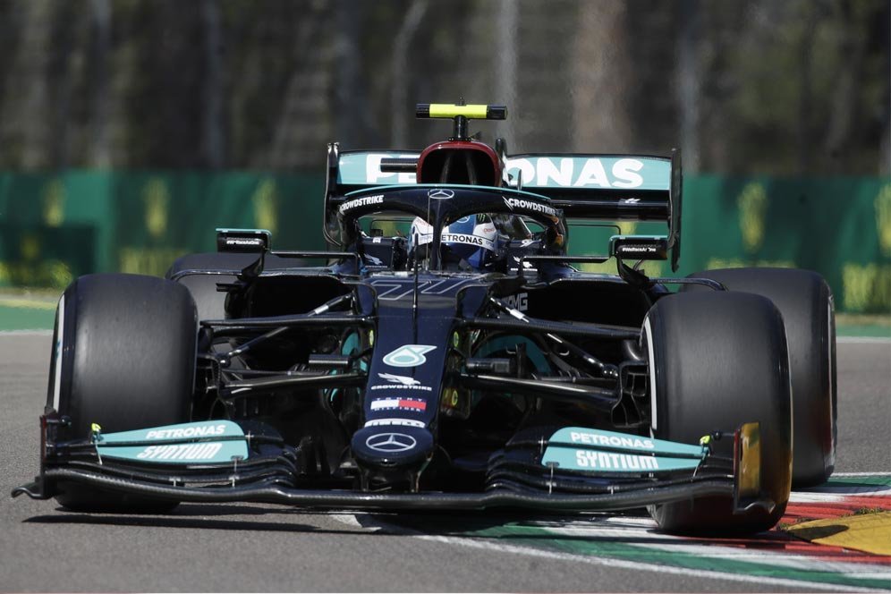 Hasil FP1 Formula 1 GP Imola: Valtteri Bottas Asapi Lewis Hamilton Hasil FP1 Formula 1 GP Imola: Valtteri Bottas Asapi Lewis Hamilton