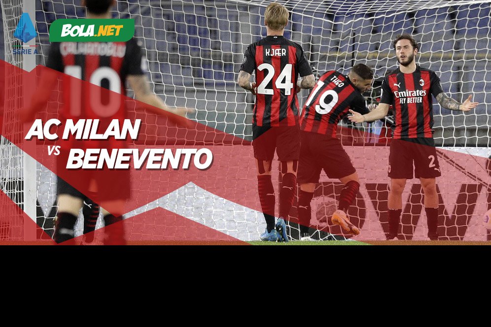 Data dan Fakta Serie A: AC Milan vs Benevento Data dan Fakta Serie A: AC Milan vs Benevento