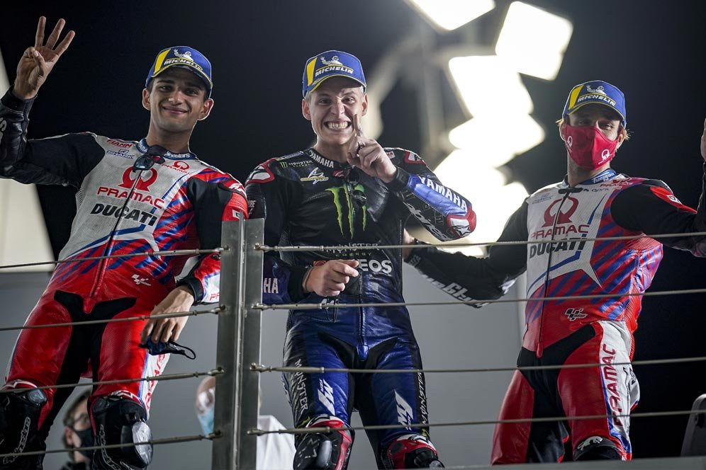 Video Highlights Kemenangan Fabio Quartararo di MotoGP Doha 2021 Video Highlights Kemenangan Fabio Quartararo di MotoGP Doha 2021