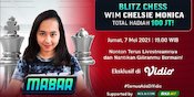 Live Streaming MABAR Blitz Chess Bersama WIM Chelsie Monica di Vidio, 7 Mei 2021 Live Streaming MABAR Blitz Chess Bersama WIM Chelsie Monica di Vidio, 7 Mei 2021