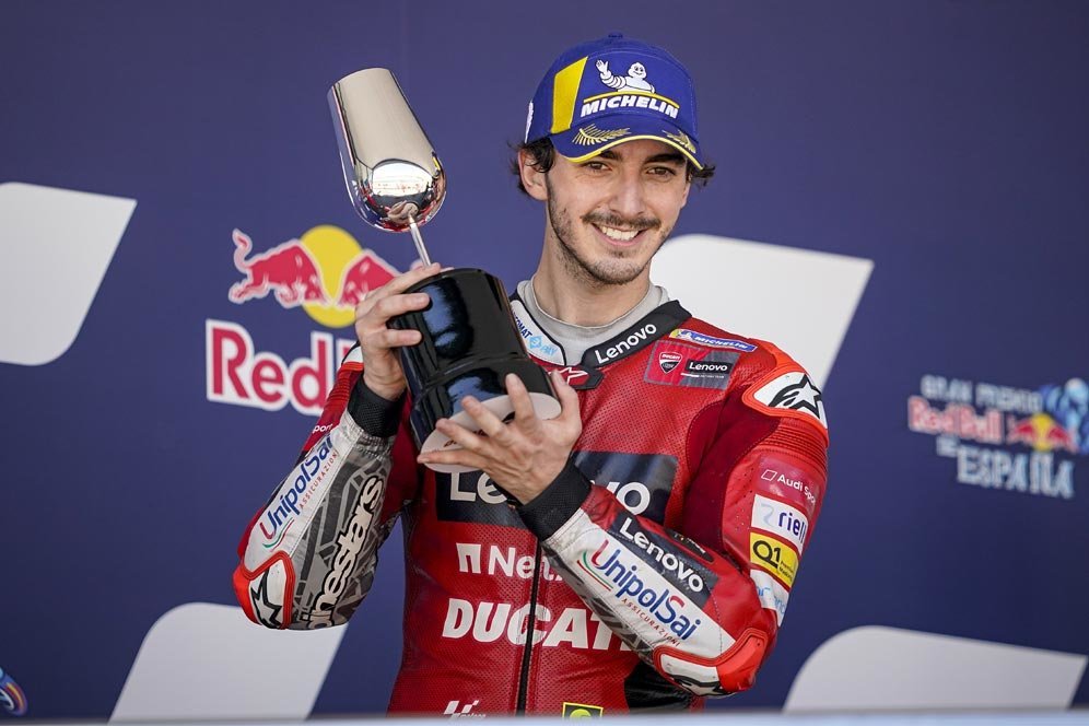 Ducati: Kemenangan Perdana Pecco Bagnaia Hanya Soal Waktu Ducati: Kemenangan Perdana Pecco Bagnaia Hanya Soal Waktu