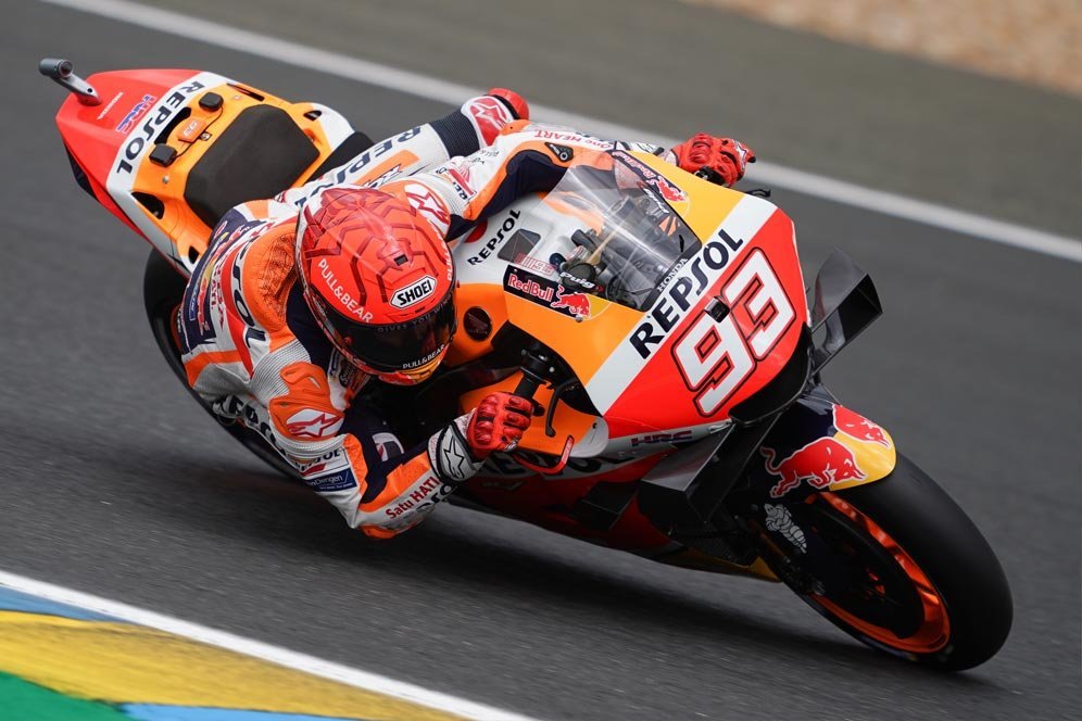 Hasil FP3 MotoGP Le Mans: Marc Marquez-Lorenzo Savadori Terdepan Hasil FP3 MotoGP Le Mans: Marc Marquez-Lorenzo Savadori Terdepan