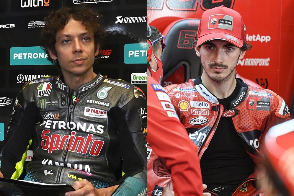 Pecco Bagnaia Sebut Haters Bakal Bikin Valentino Rossi Kembali Kuat Pecco Bagnaia Sebut Haters Bakal Bikin Valentino Rossi Kembali Kuat