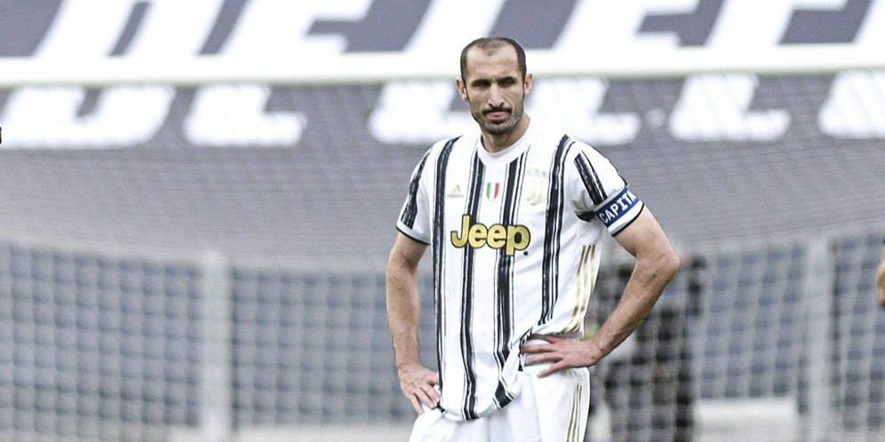 Bek Juventus Giorgio Chiellini. (c) AP Photo