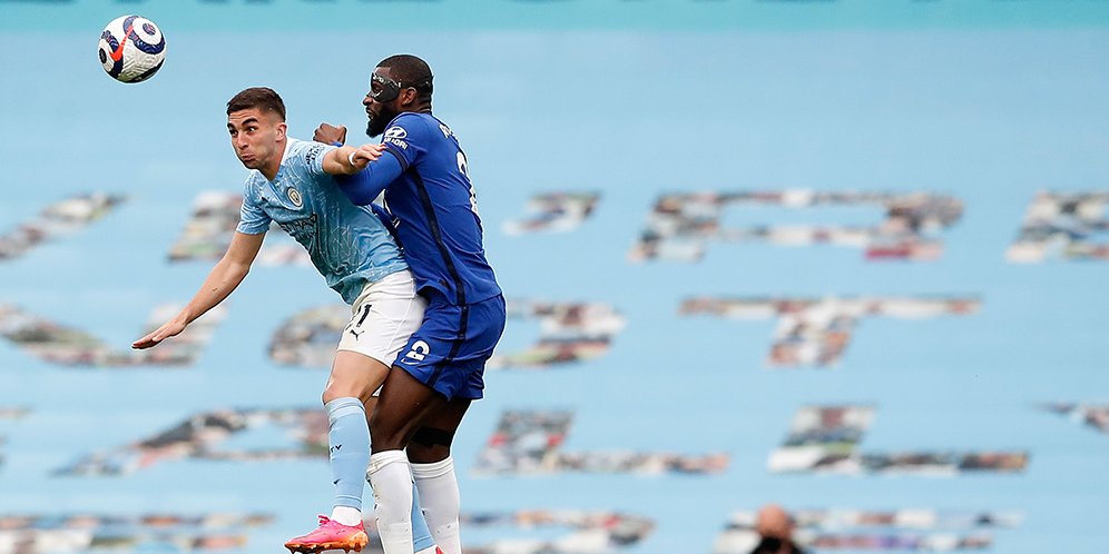 Duel Manchester City vs Chelsea, Premier League 2020/21. (c) AP Photo