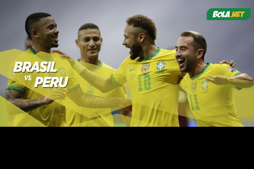 Jadwal dan Link Streaming Brasil Vs Peru di Vidio dan Indosiar Jadwal dan Link Streaming Brasil Vs Peru di Vidio dan Indosiar