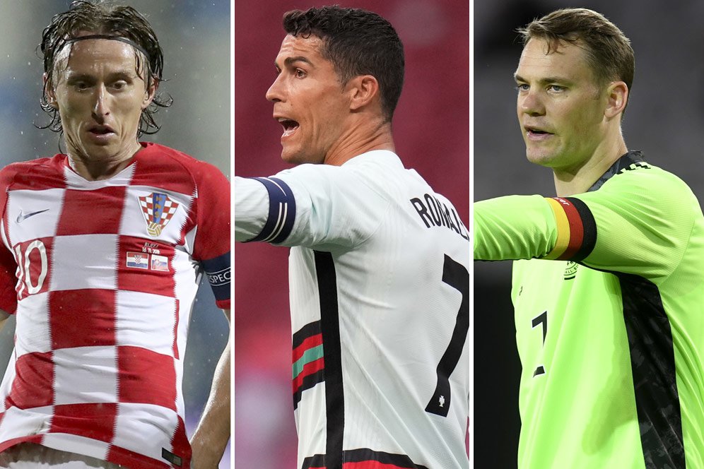 5 Pemain Senior, Kapten, dan Tulang Punggung Tim di Euro 2020 5 Pemain Senior, Kapten, dan Tulang Punggung Tim di Euro 2020