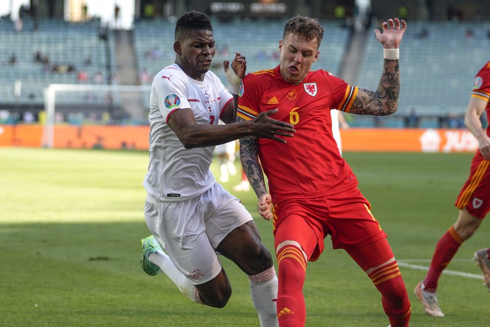 Hasil Euro 2020 Wales vs Swiss: Skor 1-1