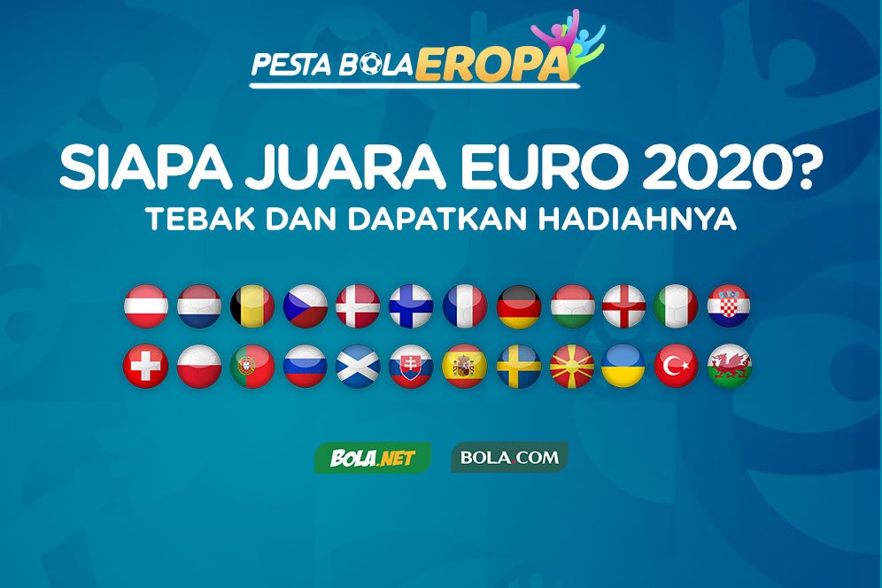 Ayo Tebak Juara Euro 2020 dan Raih Hadiahnya! Berani Nggak Nih? Ayo Tebak Juara Euro 2020 dan Raih Hadiahnya! Berani Nggak Nih?