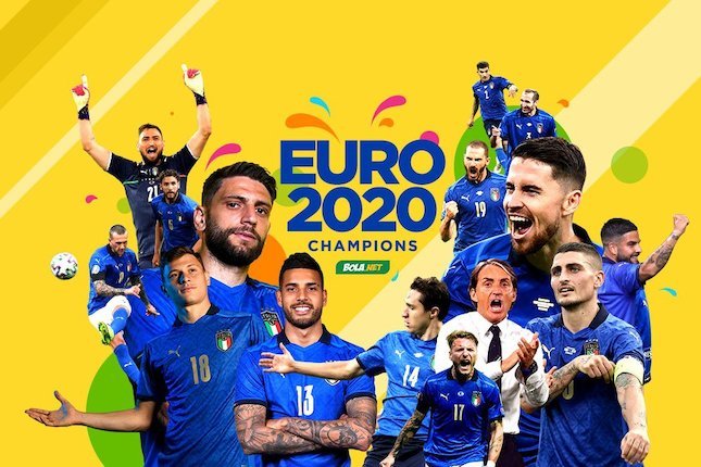 Euro 2020: Italia 1-1 Inggris (Penalti 3-2) Euro 2020: Italia 1-1 Inggris (Penalti 3-2)