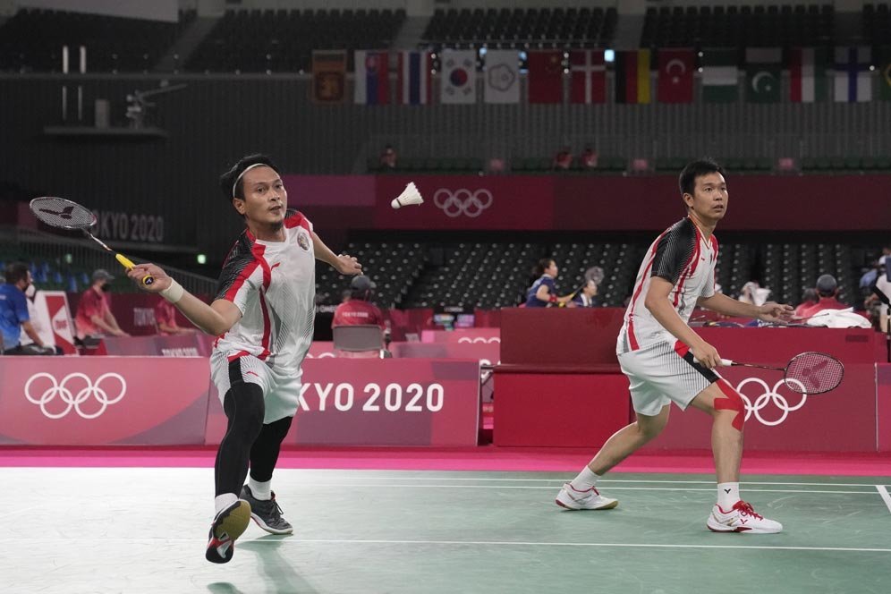 The Daddies Tumbang di Semifinal Olimpiade Tokyo 2020, Mimpi Emas dari Ganda Putra Sirna The Daddies Tumbang di Semifinal Olimpiade Tokyo 2020, Mimpi Emas dari Ganda Putra Sirna