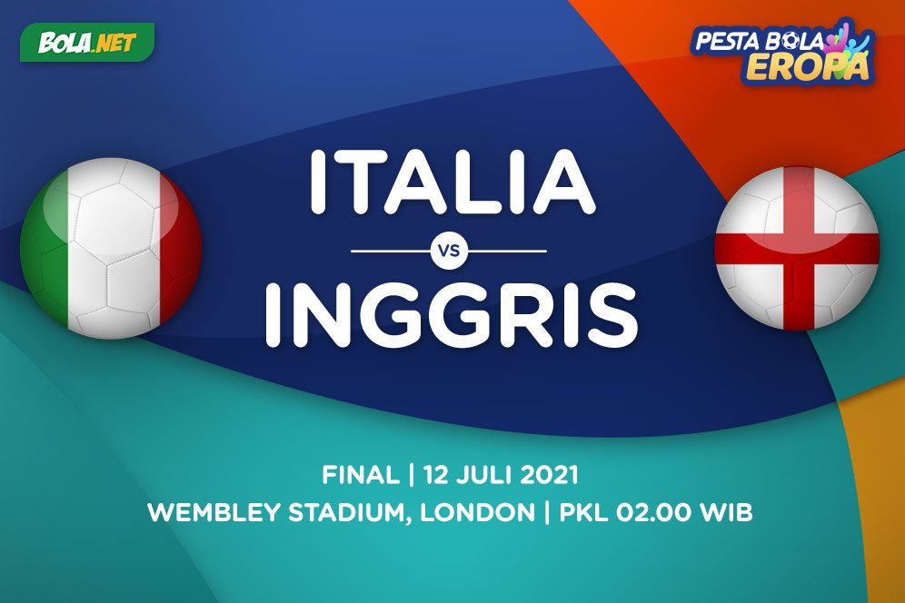 Final Euro 2020: Permainan Teknik Italia Bakal Kalahkan Fisik Inggris Final Euro 2020: Permainan Teknik Italia Bakal Kalahkan Fisik Inggris
