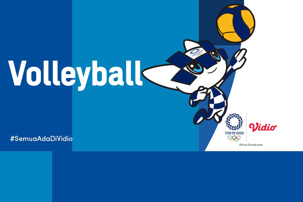Olimpiade Tokyo 2020: Jadwal dan Link Live Streaming Bola Voli Rabu 28 Juli di Vidio